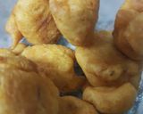 A picture of step 1 of Kadhi pakoda my style.
