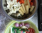 Foto langkah ke 1 dari resep Bobor Baby Corn.