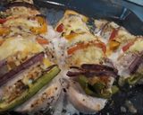 Foto del paso 10 de la receta: Pechugas de pollo primavera con papas libro y chauchas