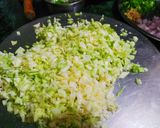A picture of step 2 of Veg soup.