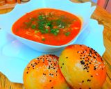 صورة لخطوة 2 من وصفة خبز🍞 هش كتيير يحمر لوجه يقدم مع الشوربات لشهر الفضيل 😍😋👍👍