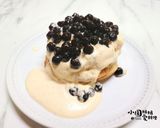 A picture of step 14 of No Oven Needed! Bubble Tea Soufflé Pancakes: Satisfy Your Bubble Tea and Pancake Cravings.
