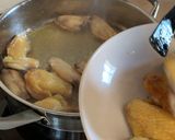 Foto del paso 1 de la receta Alitas de pollo con langostinos y shiitake