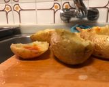 Foto del paso 2 de la receta: Patatas rellenas, al horno 🥔