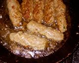 A picture of step 6 of Seekh kabab karhai.