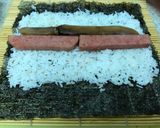 A picture of step 5 of Towards the End of the Month Menu (Part Two)Spam Sushi.