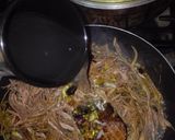 Foto del paso 11 de la receta: Ropa Vieja a mi estilo, acompañada de arroz blanco, monedas de plátano verde con cáscara y ensalada