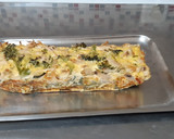 Foto del paso 4 de la receta: Pastel de brócoli y calabacín con pollo