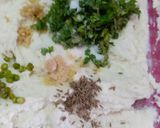 A picture of step 3 of Rava Dosa.