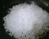 A picture of step 5 of Egg fried Rice with mayo garlic sauce.