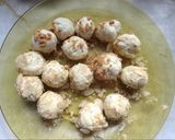 Gesztenyekrémleves sajtgolyóval recept fázis 2 fotója
