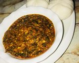 A picture of step 4 of Miyan taushe recipe by mumeena's Kitchen.