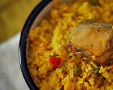 Foto del paso 3 de la receta: Arroz amarillo con pollo (receta cubana)