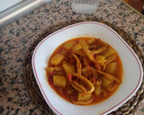 Foto del paso 7 de la receta: Patatas guisadas con calamar congelado