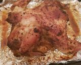 A picture of step 3 of Yamarita,plantain and chicken peri peri.