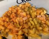 Une image de l'étape 5 de Bricks en aumônières au thon pesto tomates jaunes et oignon.
