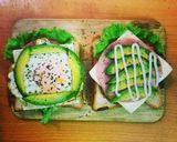 Hình bước làm 2 của món Sandwiches
