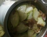 A picture of step 2 of Bottle gourd soup (ghiya).