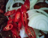 Gambar langkah 7 resipi Daging Belengas.