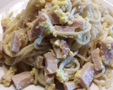 Foto del paso 1 de la receta: Pasta Al Huevo y Jamón