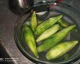 A picture of step 6 of Punjabi Karele Ki Sabzi.