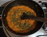 A picture of step 6 of Shahi paneer.