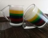 عکس مرحله 1 از دستور ژله راه راه