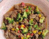Foto langkah ke 4 dari resep 574. Tumis Daging Sapi Jamur Brokoli (Beef Broccoli Mushroom).