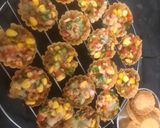 A picture of step 4 of Pizza bites.