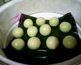 Foto langkah ke 5 dari resep Bugis Thailand isi kacang hijau.
