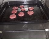 A picture of step 5 of Rose flavoured choco chip cookies.