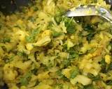 Cabbage palya recipe step 4 photo