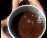 A picture of step 5 of Eggless Wheat flour Dark Chocolate Cake.