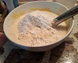 Foto del paso 3 de la receta: Bizcochuelo Marmolado con Dulce de Leche, Coco y Limón con Cocoa