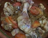 A picture of step 2 of Chicken Karahi in Handi.