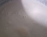 A picture of step 1 of Kesariya Rabdi.