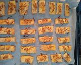 Baconos, sajtos, füstölt sajtos rúd recept fázis 3 fotója