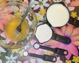 A picture of step 2 of Egg Crep Roll.