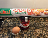 Foto del paso 1 de la receta: Corazones de hojaldre rellenos de mermelada de fresa, sin gluten, sin lactosa