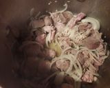 Une image de l'étape 2 de Échine de porc Marengo.