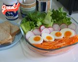 รูปขั้นตอนการทำที่ 4 ของ สลัดแรดิชไข่ต้ม Radish-Boiled Egg Salad