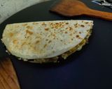 মেক্সিকান চীজি ভেজ ক্যাসেডিয়া (mexican Quesadilla recipe in Bengali) রেসিপি ধাপ - 6 ছবি