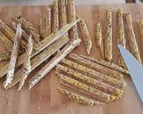 A picture of step 13 of Einkorn Sourdough Sticks.