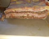 A picture of step 8 of Pasticho (Lasagna Style).