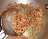 A picture of step 2 of Palak paneer.