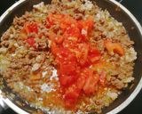 Foto del paso 3 de la receta: Pimientos rellenos de carne y arroz