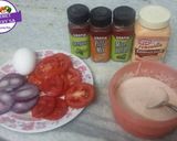 A picture of step 1 of Dosa Egg sandwich.