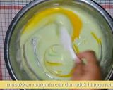 Foto langkah ke 4 dari resep Bolu Pandan 2 telur empuk banget, takaran sendok.