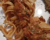 Foto del paso 6 de la receta: Fettuccine al Pomodoro para acompañar milanesa de res