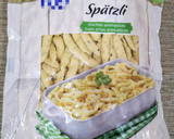 Foto del paso 2 de la receta: Spätzli con bacon y cremoso de pecorino